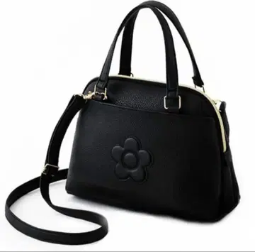 MARY QUANT 슈링크 가죽풍 2WAY 숄더백 C