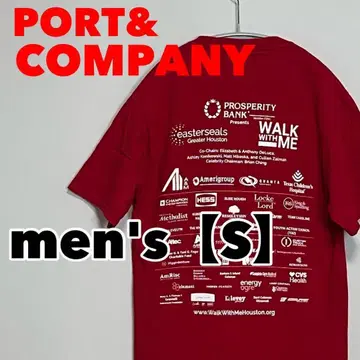 M388 [PORT&COMPANY] 반팔 프린트 티셔츠 [S]