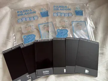 팬더 드래곤 타이 아크릴 키링 세트