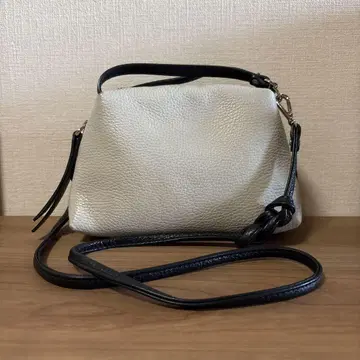 GIANNI CHIARINI 투톤 가죽 미니 백