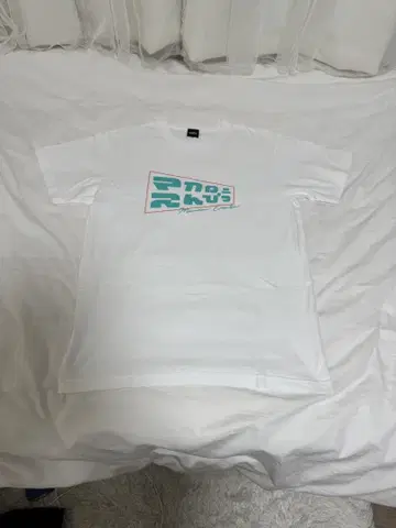 마카로니 연필 화이트 티셔츠
