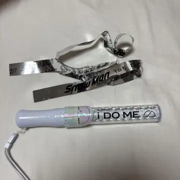 Snow Man IDOME 응원봉 배터리, 은색 테이프 포함