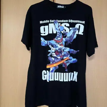 Gundam GQuuuuuuX 지크 액스 티셔츠 모빌슈트 M