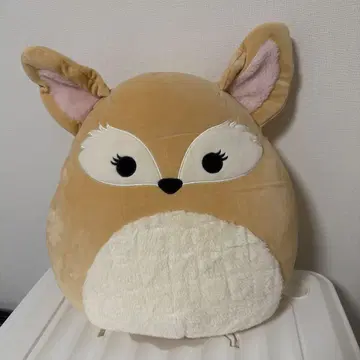 스퀴시 마로 14인치 페이스 페 넥스 폭스 봉제 인형
