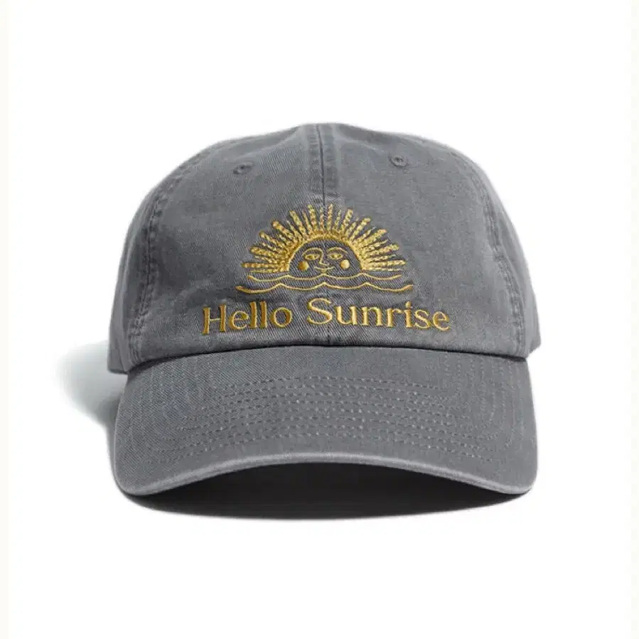 ★Hello Sunrise★ Washed OG Logo Ball Cap Washed OG Logo Ball Cap_Gray - Hello Sunrise