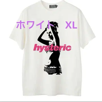 HYSTERIC ARMPITS 티셔츠 화이트 XL 인기 완판템