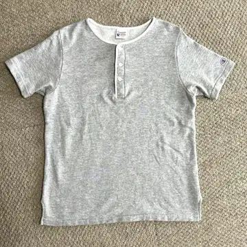CHAMPION 챔피언 S/S 속기모 헨리넥 소문자 란택 복각