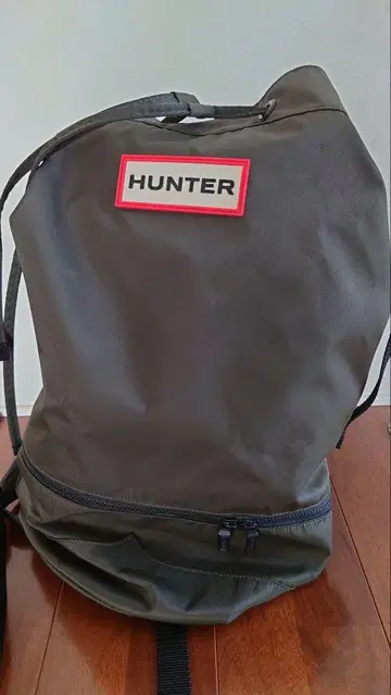 HUNTER 올리브 더플백