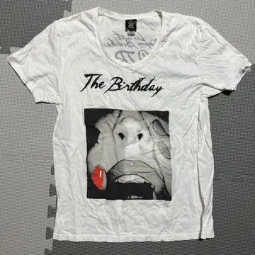 The Birthday 2015년 10주년 일본 무도관 밴딩 티셔츠 스컬
