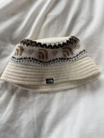 The North Face 버킷 햇 아이보리
