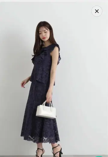 프로포션 바디 드레싱 이번 시즌 메쉬 레이스 머메이드 셋업
