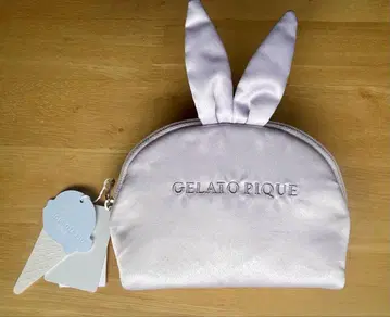 GELATO PIQUE 연보라색 토끼 귀 파우치
