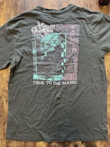 Volcom 티셔츠 다크 그레이 XL 볼콤