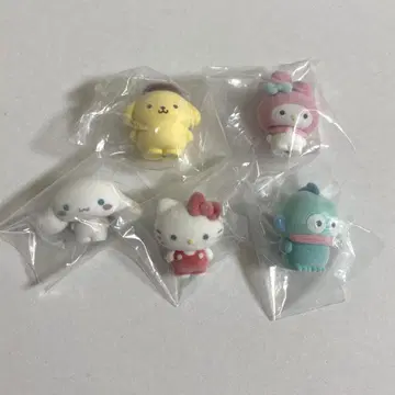 산리오 푹신푹신 플로키 인형 5종 컴플리트