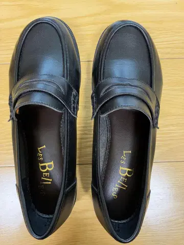 가벼운 신발 공방 벨 앤 소파 로퍼 블랙 23.5cm