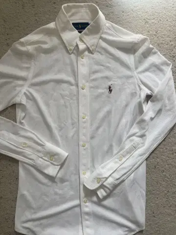 Ralph Lauren 화이트 긴팔 셔츠 S