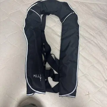 자동 팽창식 구명 조끼 블랙