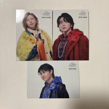 Mrs. GREEN APPLE 피요르드 포토 카드 후지사와 오모리 와카이