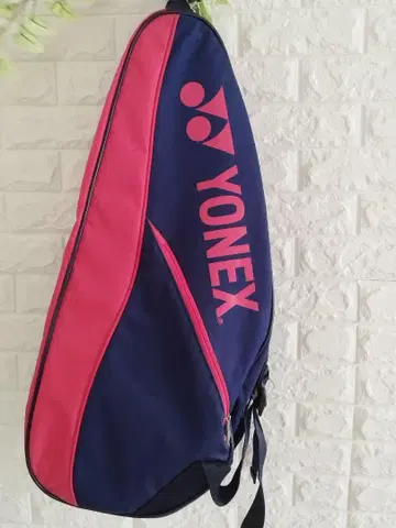 YONEX 네이비 핑크 라켓 백