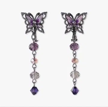 ANNA SUI 나비 모티브 2WAY 귀찌