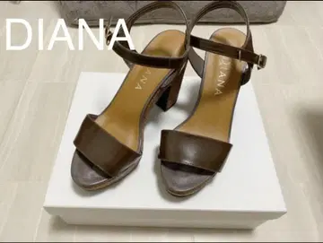 DIANA 샌들 다이애나 브라운 23.5cm