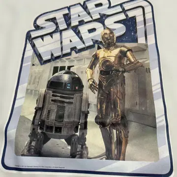 스타 워즈 티셔츠 M 링거 R2D2 C3PO