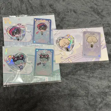 에이리언 스테이지 하트 캔뱃지 트레이딩 카드 세트