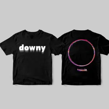 downy 'Eclipse' 빅 실루엣 T셔츠