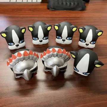 namco 한정판 죠죠의 기묘한 모험 볼 피규어 이기 7개 세트
