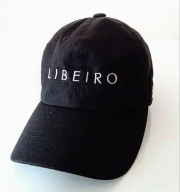 LIBEIRO 리베이로 CAP 캡 모자 블랙