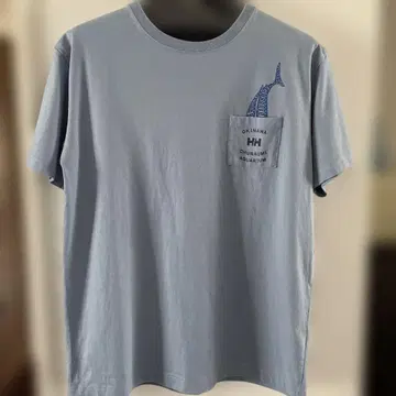 Helly Hansen 오키나와 미라 수족관 한정판 티셔츠 XL 블루