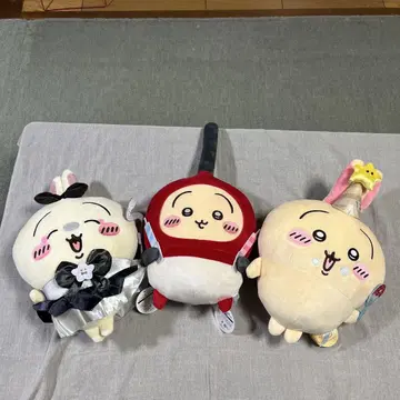치이카와 (먼작귀) 토끼 봉제 인형 3종