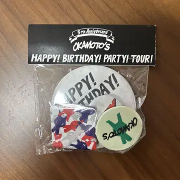 OKAMOTO's 캔 배치 굿즈 오카모토즈