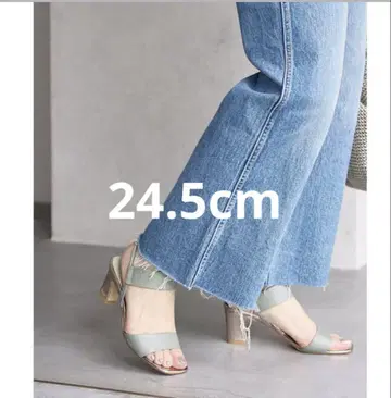 루타론 6cm 밴딩 스트랩 샌들