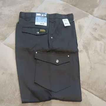 도라이치 WORKMAN 파워 팬츠 L 사이즈 브라운
