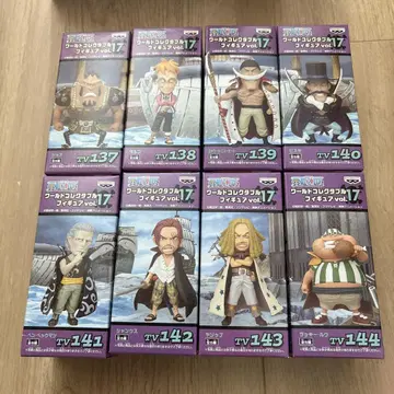 원피스 월드 컬렉터블 vol.17 전 8종 세트 월드 컬렉션