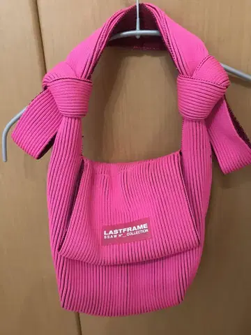 lastframe 핑크 핸드백