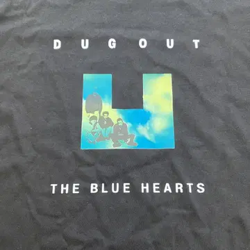 DUGOUT THE BLUE HEARTS 티셔츠