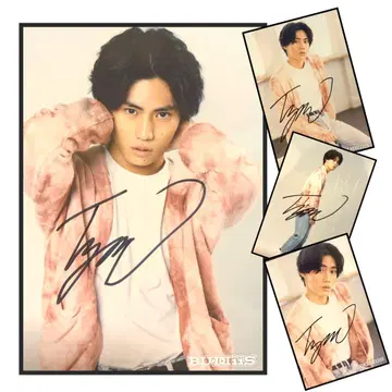 BUDDiiS TAKUYA 사인 포함 브로마이드 4종 세트