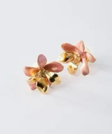 아델 비쥬 JOY double petal earring/귀찌