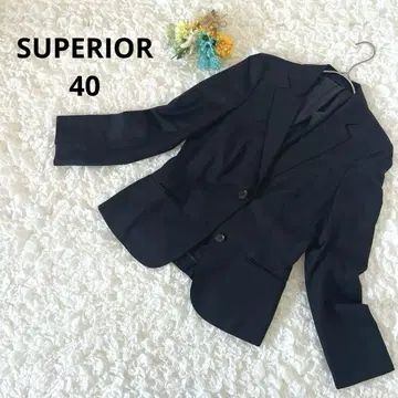 수트 컴퍼니 여성용 2버튼 자켓 블랙 검정 40