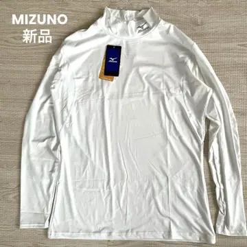 [새상품] MIZUNO 미즈노 바이오 기어 제로 화이트 하이넥 긴팔