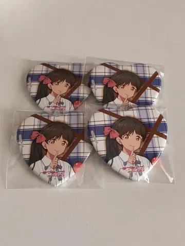 러브 라이브 Liella! Valentine 하트 캔뱃지 하즈키 코이