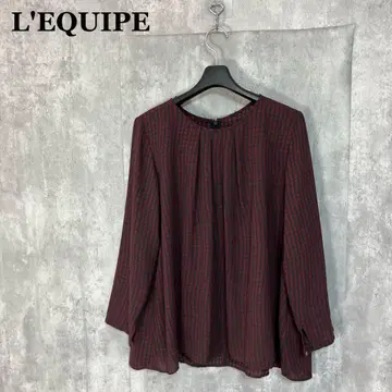 L'EQUIPE 블라우스 40