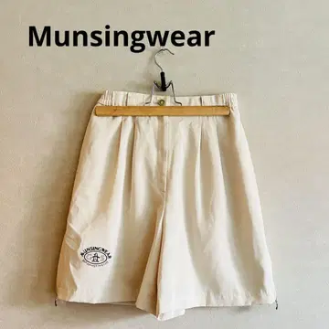 새상품급 Munsingwear 먼싱웨어 하프 팬츠 사이즈 9 베이지