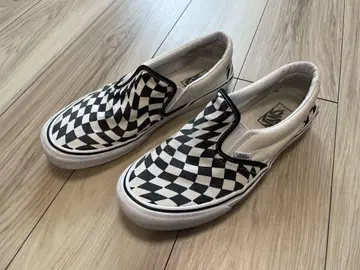 Vans 체커보드 슬립온 28cm