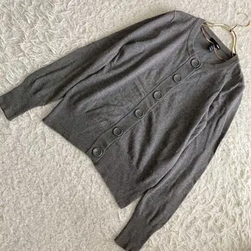 H&M 가디건 그레이 M 겉옷 오피스 돌려입기