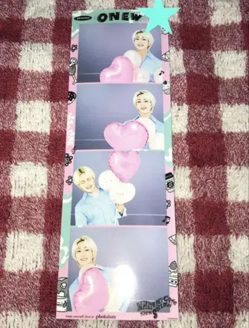 SHINee 오뉴 사진 토이즈 4컷 WHITEDAY cafe