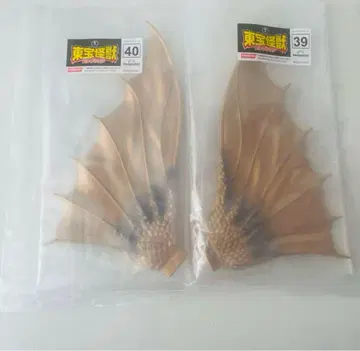 도호 괴수 컬렉션 39호 40호 킹기도라 양날개 세트 깃털
