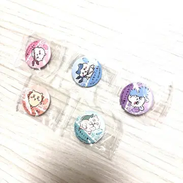쿠라스시 치이카와 (먼작귀) 콜라보 캔뱃지 5개